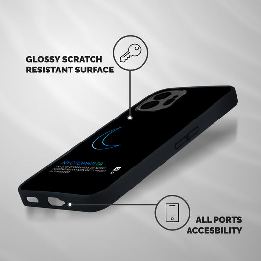 Nyctophilia Love of Darkness Shockproof Hybrid Protection (Metal + TPU) Back Case Cover