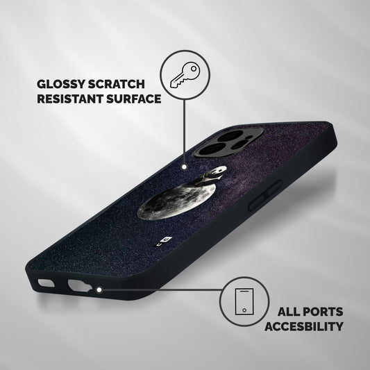 Panda Space Shockproof Hybrid Protection (Metal + TPU) Back Case Cover