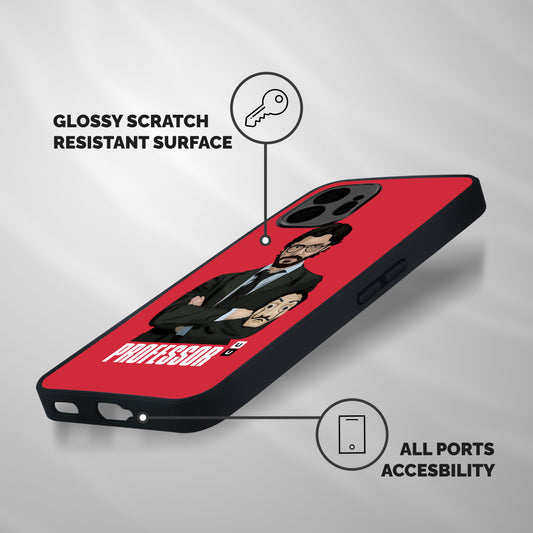 Professor Art Illustration Shockproof Hybrid Protection (Metal + TPU) Back Case Cover