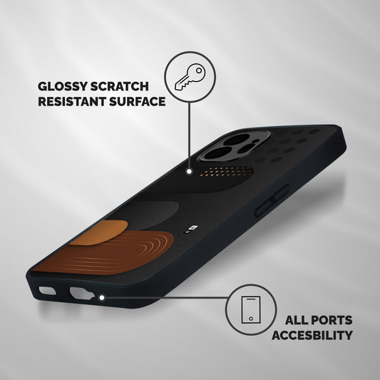 Royal Shades Shockproof Hybrid Protection (Metal + TPU) Back Case Cover