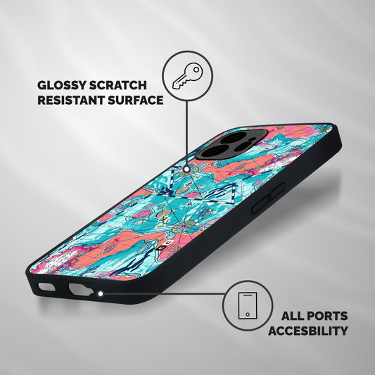 Sea Adventure Shockproof Hybrid Protection (Metal + TPU) Back Case Cover