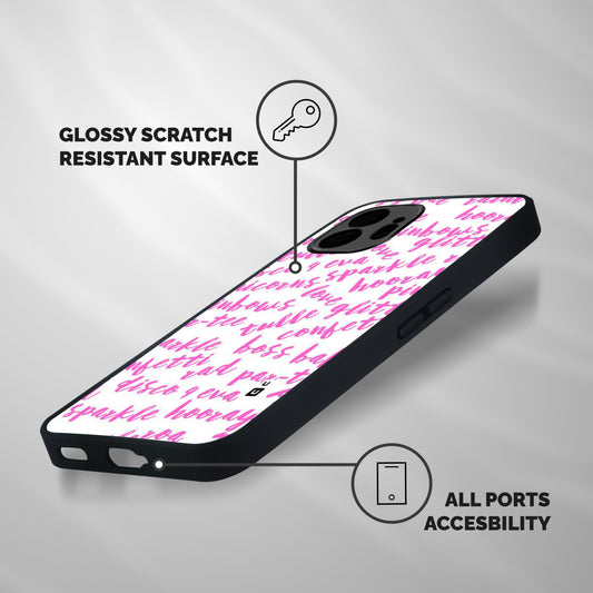 Sparkle Love Shockproof Hybrid Protection (Metal + TPU) Back Case Cover