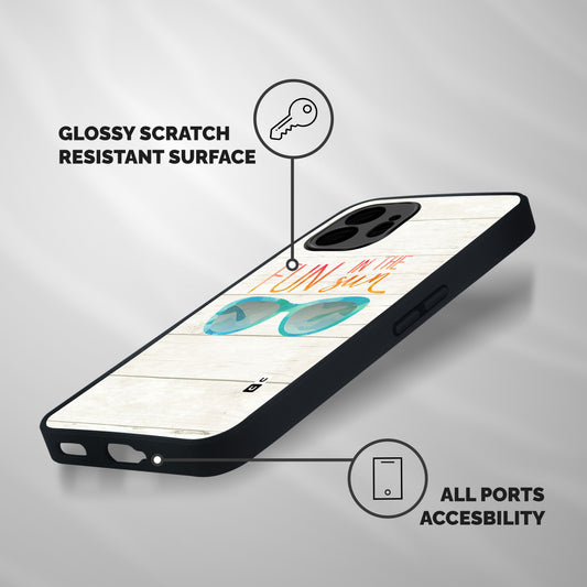 Sun Fun Shockproof Hybrid Protection (Metal + TPU) Back Case Cover