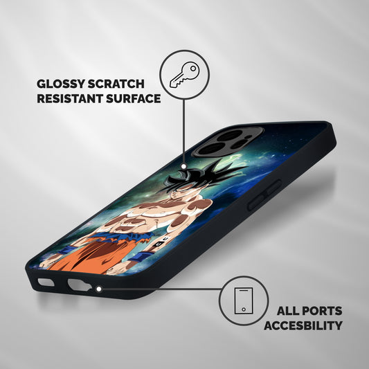 Super Saiyan God Shockproof Hybrid Protection (Metal + TPU) Back Case Cover