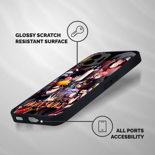 Team Akatsuki Shockproof Hybrid Protection (Metal + TPU) Back Case Cover