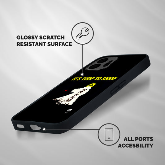 Time To Shine Shockproof Hybrid Protection (Metal + TPU) Back Case Cover