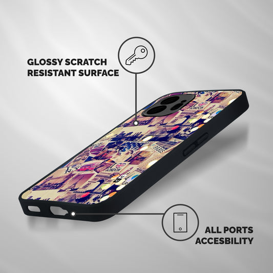 Travel Pictures Shockproof Hybrid Protection (Metal + TPU) Back Case Cover