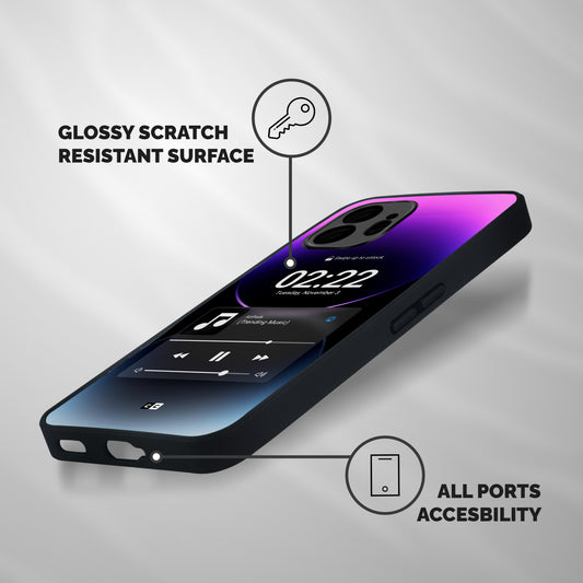 Trending Music Shockproof Hybrid Protection (Metal + TPU) Back Case Cover