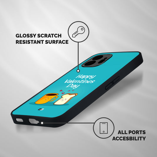 Valentine Proposal Shockproof Hybrid Protection (Metal + TPU) Back Case Cover