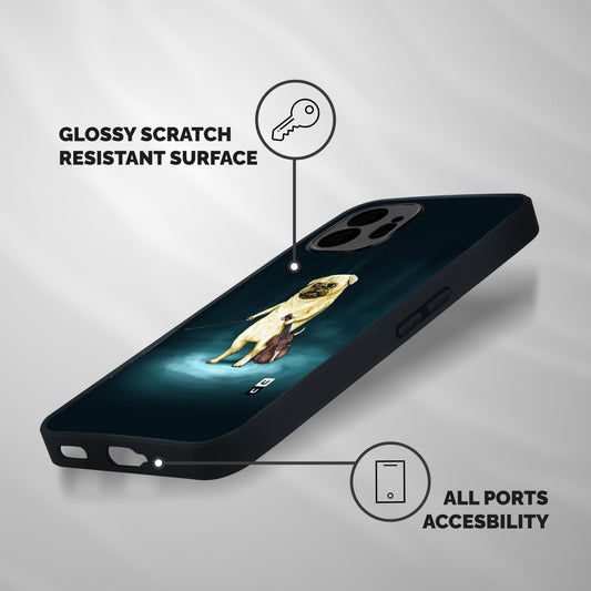 Violin Master Shockproof Hybrid Protection (Metal + TPU) Back Case Cover