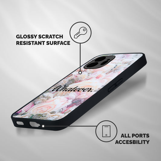 Whatever Shockproof Hybrid Protection (Metal + TPU) Back Case Cover