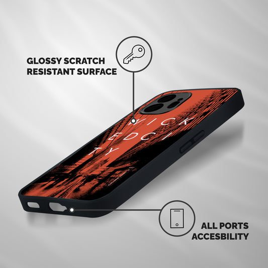 Wicked City Shockproof Hybrid Protection (Metal + TPU) Back Case Cover