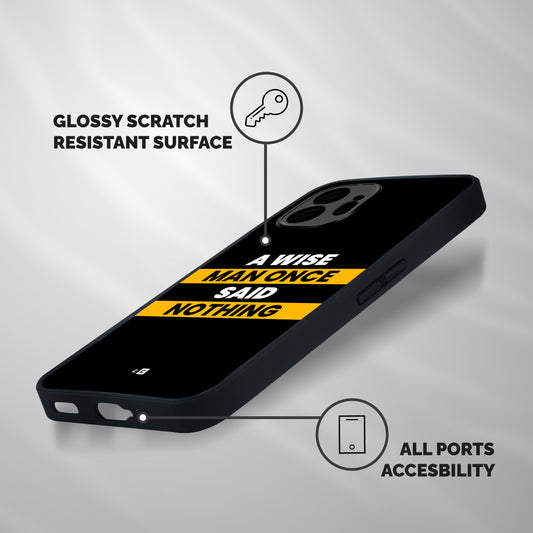 Wise Man Shockproof Hybrid Protection (Metal + TPU) Back Case Cover