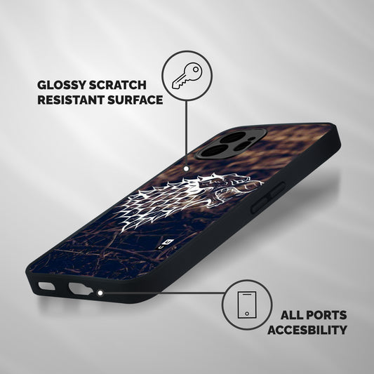Wolf In White Shockproof Hybrid Protection (Metal + TPU) Back Case Cover