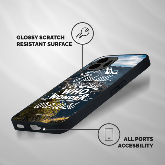 Wonder Lost Shockproof Hybrid Protection (Metal + TPU) Back Case Cover