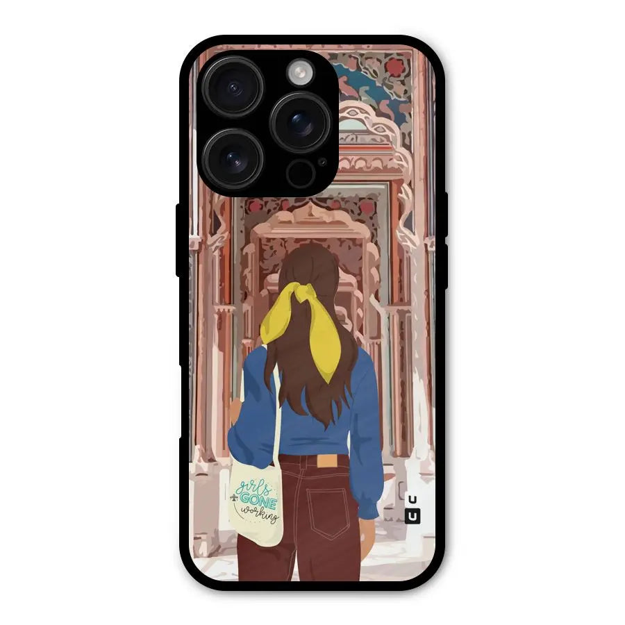 wonderful Girl Shockproof Hybrid Protection (Metal + TPU) Back Case Cover CoversCart