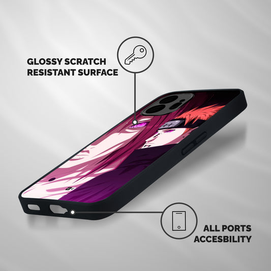 Yahiko With Nagato Shockproof Hybrid Protection (Metal + TPU) Back Case Cover