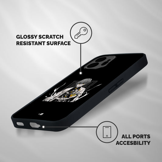 Zenitsu Agatsuma Shockproof Hybrid Protection (Metal + TPU) Back Case Cover