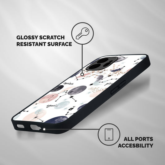 Zodiac Shockproof Hybrid Protection (Metal + TPU) Back Case Cover
