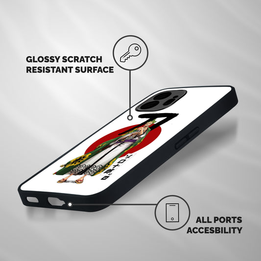 Zoro Stance Shockproof Hybrid Protection (Metal + TPU) Back Case Cover