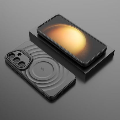 TitanShield Wave Silicone Magsafe Back Case Cover for Samsung Galaxy S25 5G