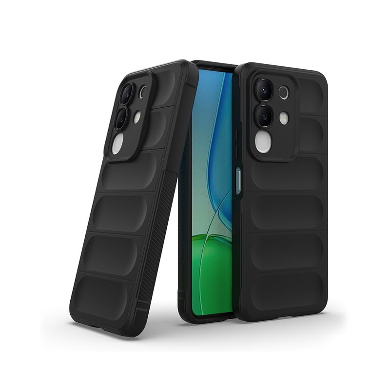 Liquid Silicon Magic Case | 360 Degree Protection | Camera Protection for iQOO Z10x
