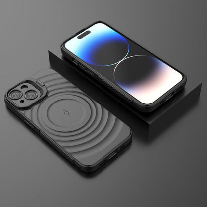 TitanShield Wave Silicone Magsafe Back Case Cover for Apple iPhone 14