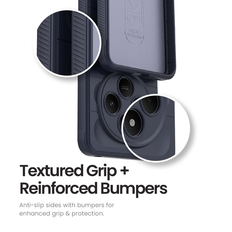Liquid Silicon Magic Case | 360 Degree Protection | Camera Protection for Redmi 14C
