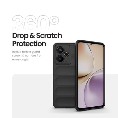Liquid Silicon Magic Case | 360 Degree Protection | Camera Protection for Realme 14T 5G