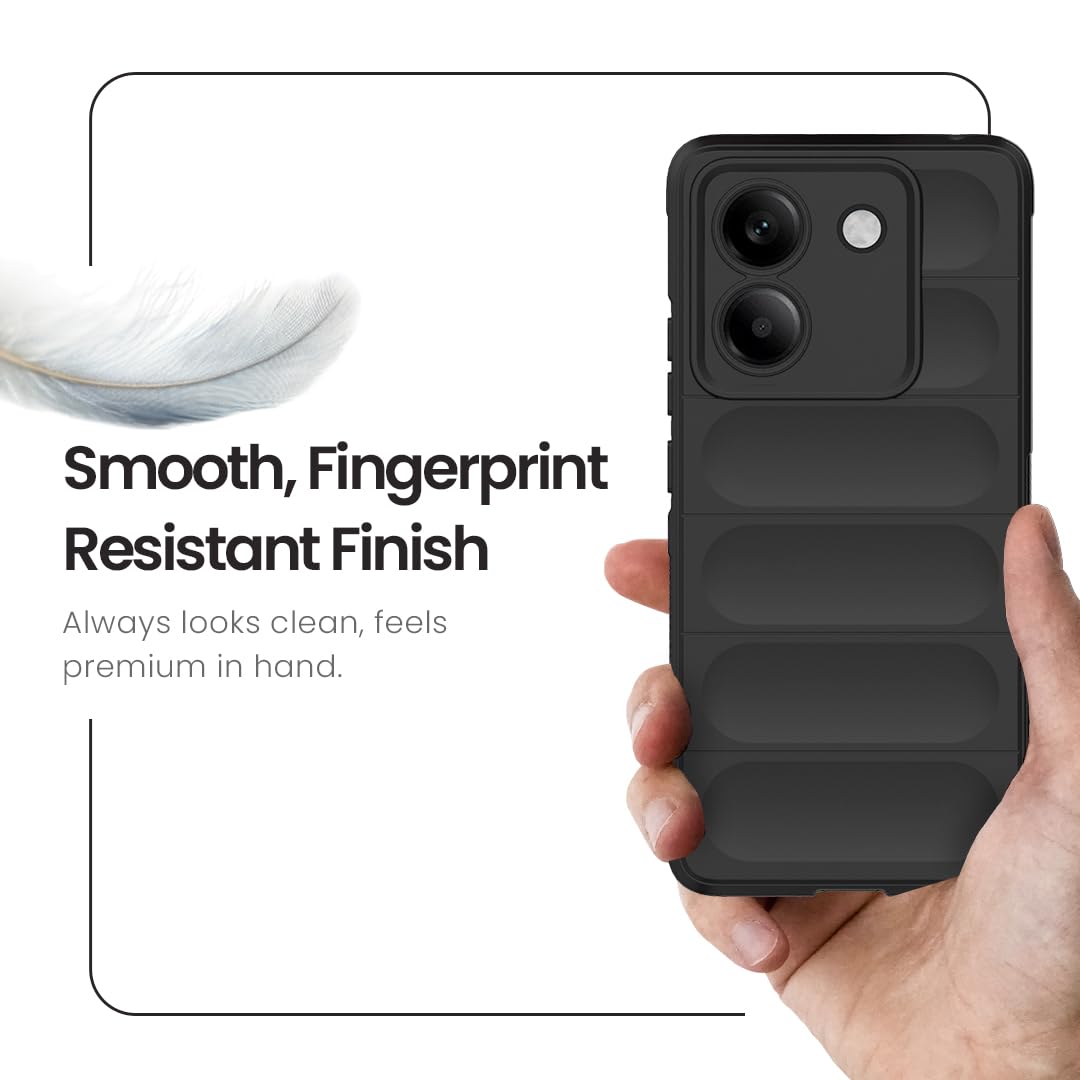 Liquid Silicon Magic Case | 360 Degree Protection | Camera Protection for Poco M7 Pro 5G