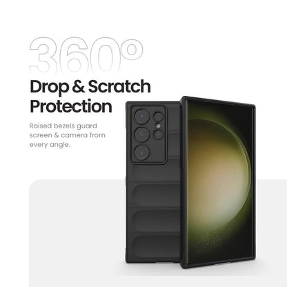 Liquid Silicon Magic Case | 360 Degree Protection | Camera Protection for Samsung Galaxy S24 Ultra