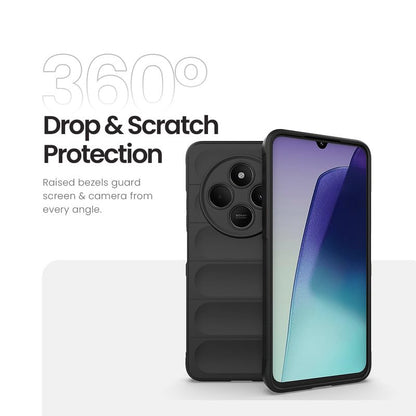 Liquid Silicon Magic Case | 360 Degree Protection | Camera Protection for Redmi 14C
