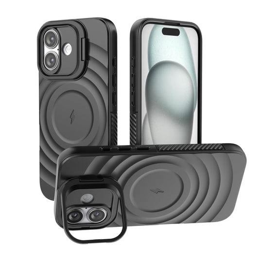 TitanShield Wave Silicone Magsafe Back Case Cover for Apple iPhone 16 Plus