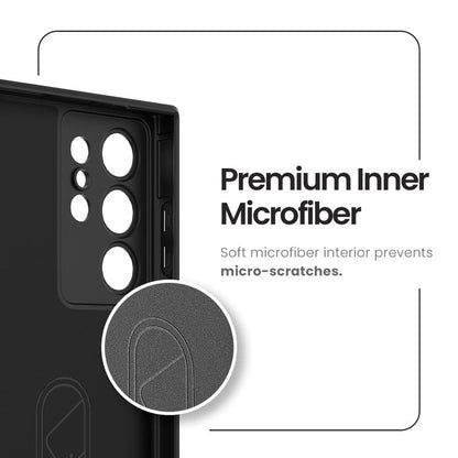 Liquid Silicon Magic Case | 360 Degree Protection | Camera Protection for Samsung Galaxy S24 Ultra