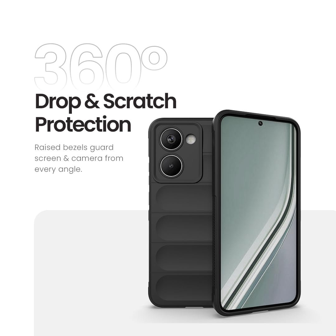 Liquid Silicon Magic Case | 360 Degree Protection | Camera Protection for Realme P3 Ultra