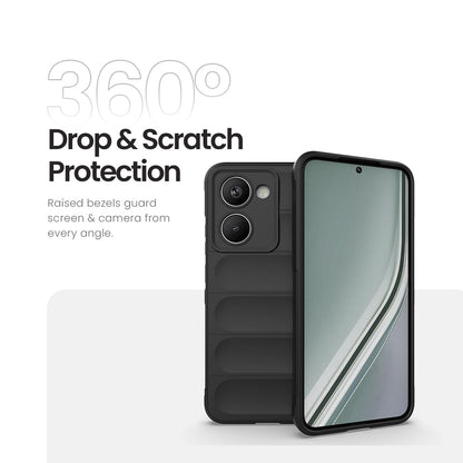 Liquid Silicon Magic Case | 360 Degree Protection | Camera Protection for Realme P3 Ultra