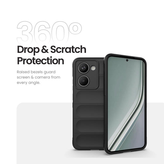 Liquid Silicon Magic Case | 360 Degree Protection | Camera Protection for Realme P3 Ultra