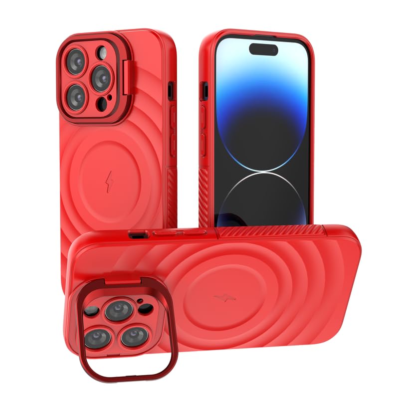 TitanShield Wave Silicone Magsafe Back Case Cover for Apple iPhone 14 Pro Max