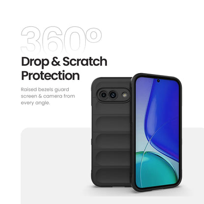 Liquid Silicon Magic Case | 360 Degree Protection | Camera Protection for Google Pixel 9a