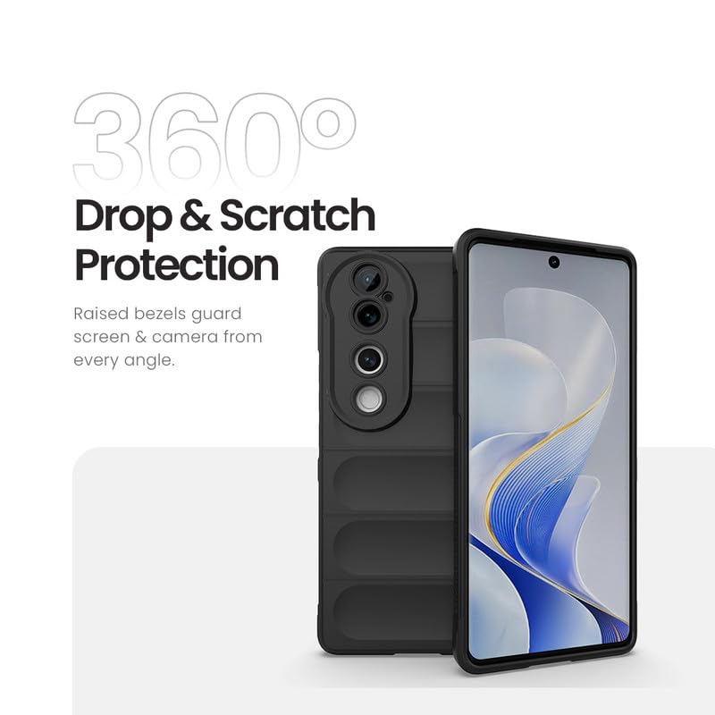 Liquid Silicon Magic Case | 360 Degree Protection | Camera Protection for Vivo V40