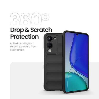 Liquid Silicon Magic Case | 360 Degree Protection | Camera Protection for iQOO Z10 Lite