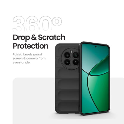 Liquid Silicon Magic Case | 360 Degree Protection | Camera Protection for Realme 12 Plus