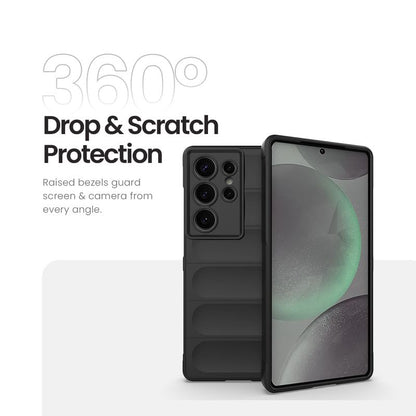 Liquid Silicon Magic Case | 360 Degree Protection | Camera Protection for Samsung Galaxy S25 Ultra