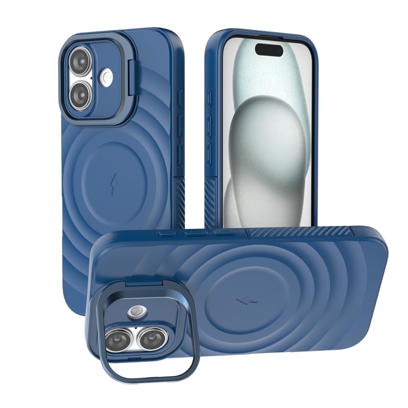 TitanShield Wave Silicone Magsafe Back Case Cover for Apple iPhone 16