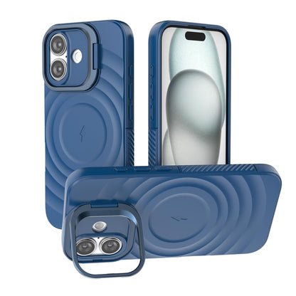TitanShield Wave Silicone Magsafe Back Case Cover for Apple iPhone 16