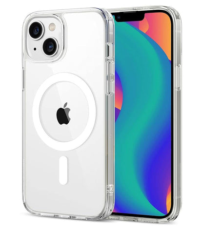 Clear Shockproof Magsafe Back Case Cover for Apple iPhone 13