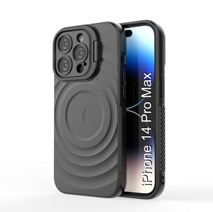 TitanShield Wave Silicone Magsafe Back Case Cover for Apple iPhone 14 Pro Max