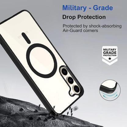 Clear Shockproof Magsafe Back Case Cover for Galaxy S23 5G