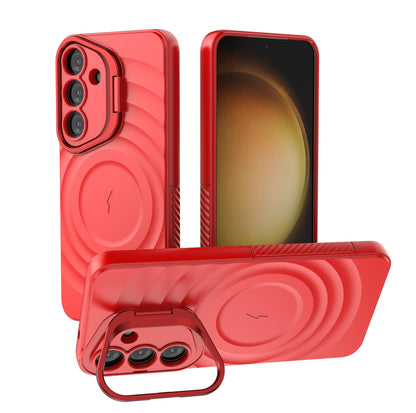 TitanShield Wave Silicone Magsafe Back Case Cover for Samsung Galaxy S25 5G