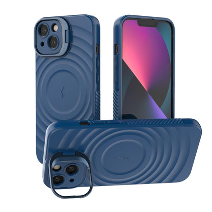 TitanShield Wave Silicone Magsafe Back Case Cover for Apple iPhone 13